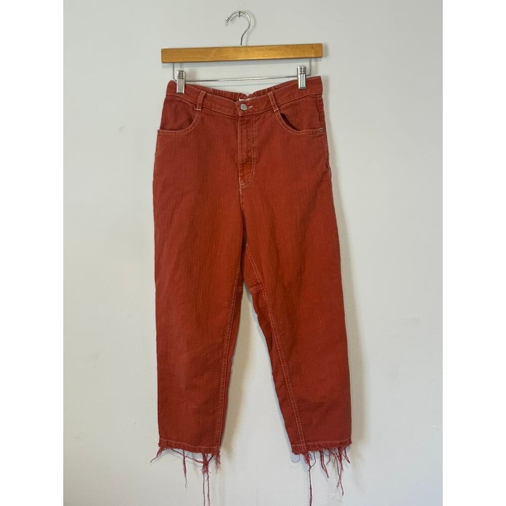 Zara TRF Collection Raw Hem Pants | Sustainable | Tencel - (Size 28" | S)